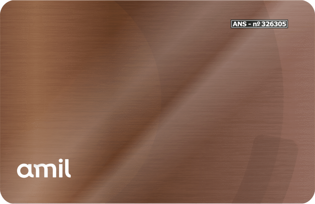 Cartão Amil Bronze